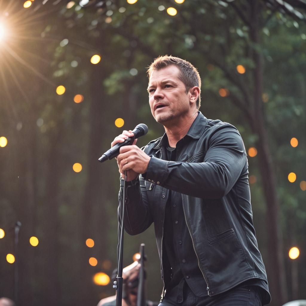 Brad Arnold Portrait with Bokeh, Natural Lighting