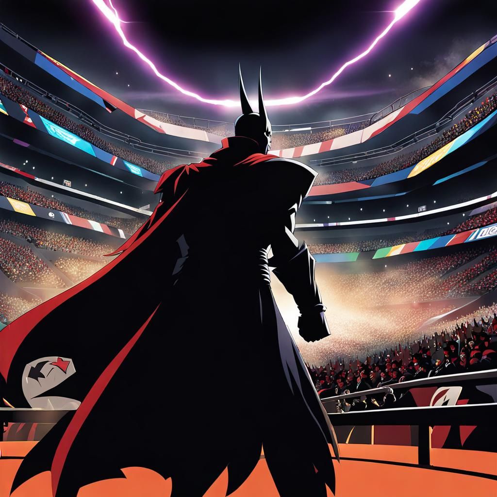 Anime Showdown: Villains Clash in Hyperdetailed Arena