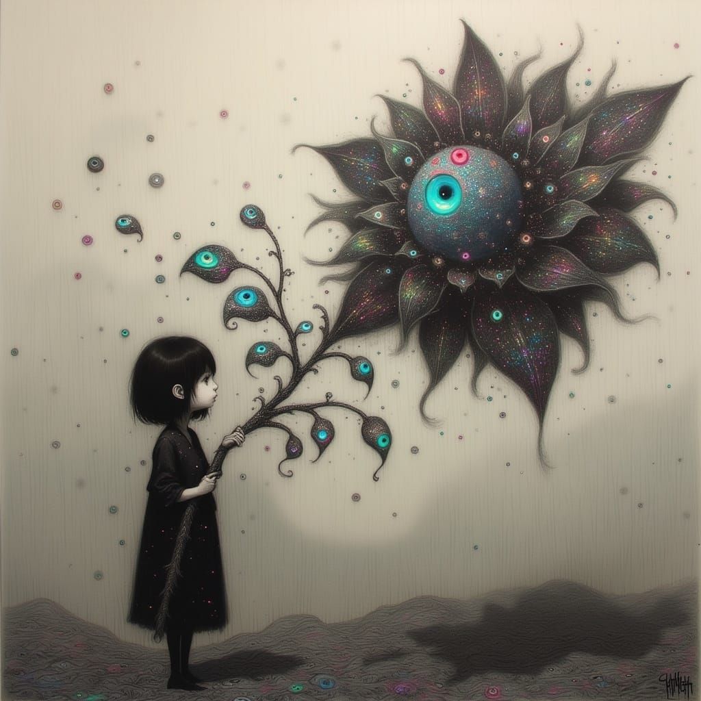 Whispering Dream Beings in Ethereal Realms