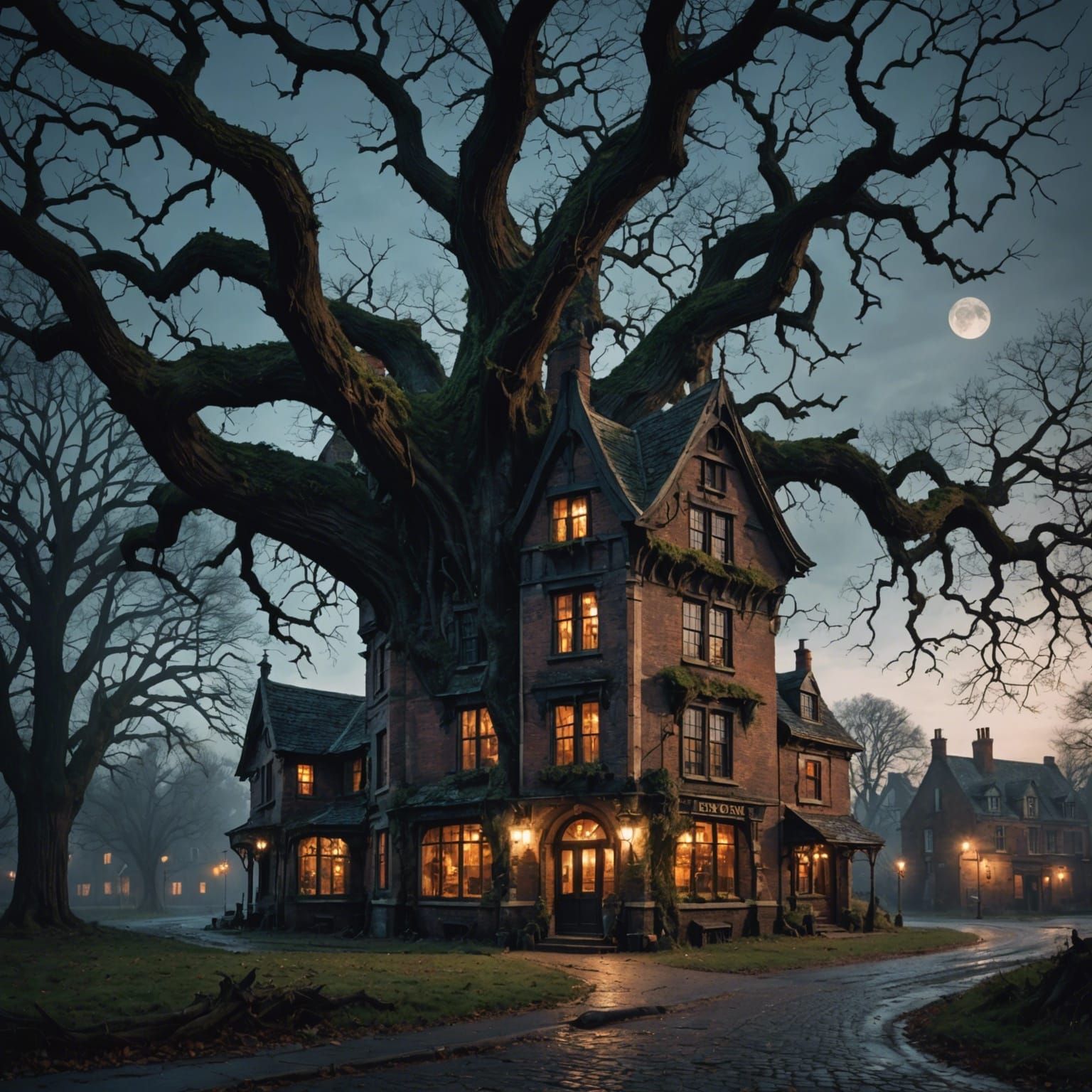 Dark Fantasy: The Old Oak Tree Pub