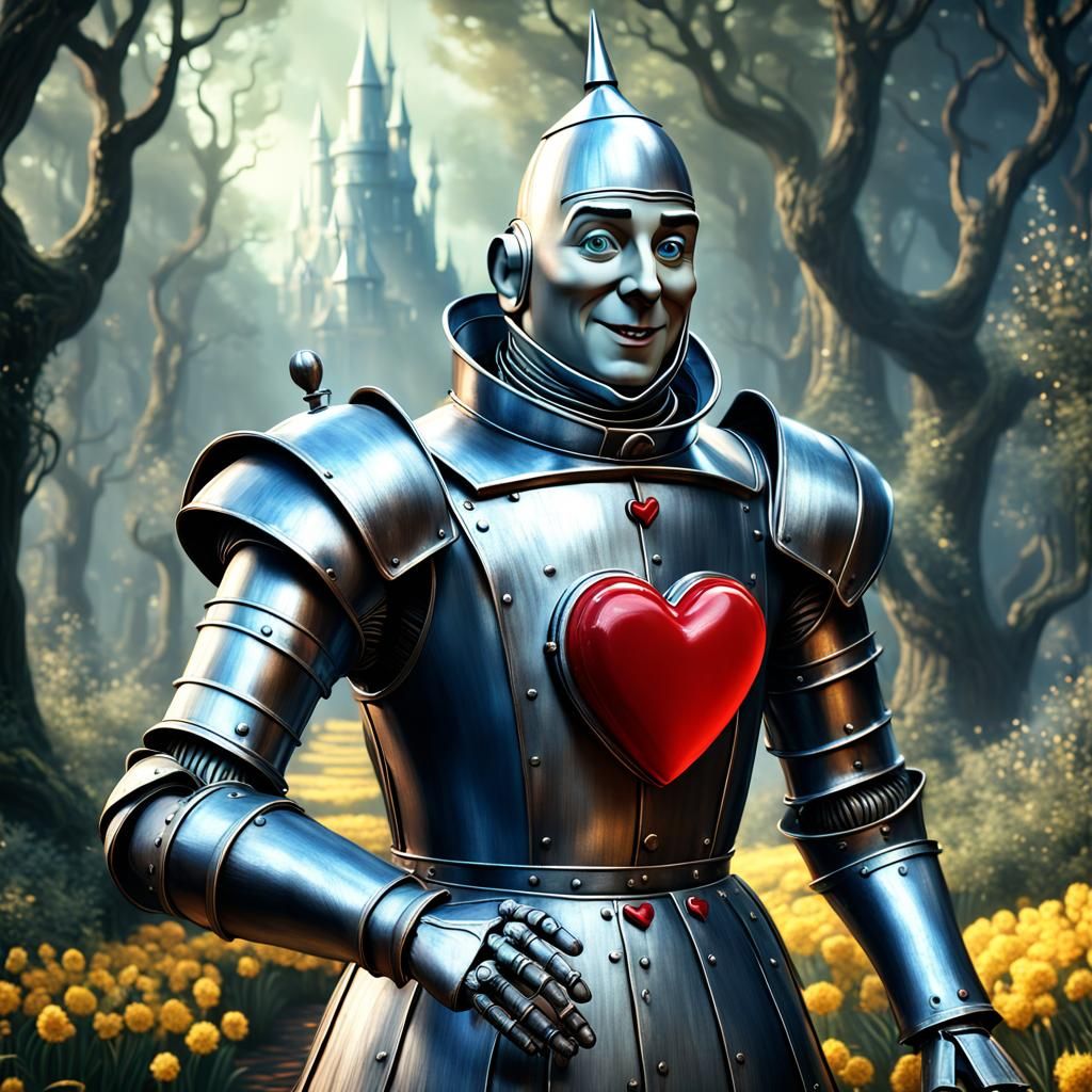 Tin Man Heart from Wizard of Oz