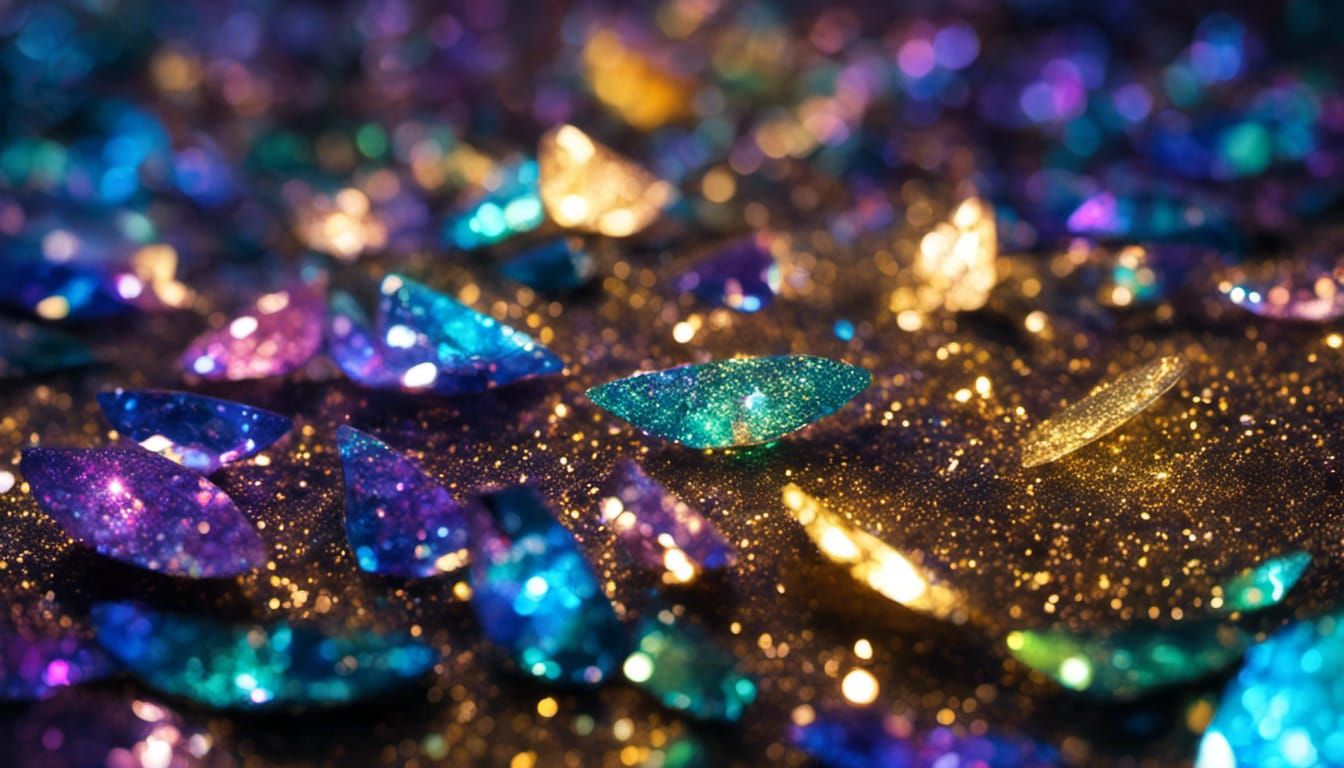 glistening