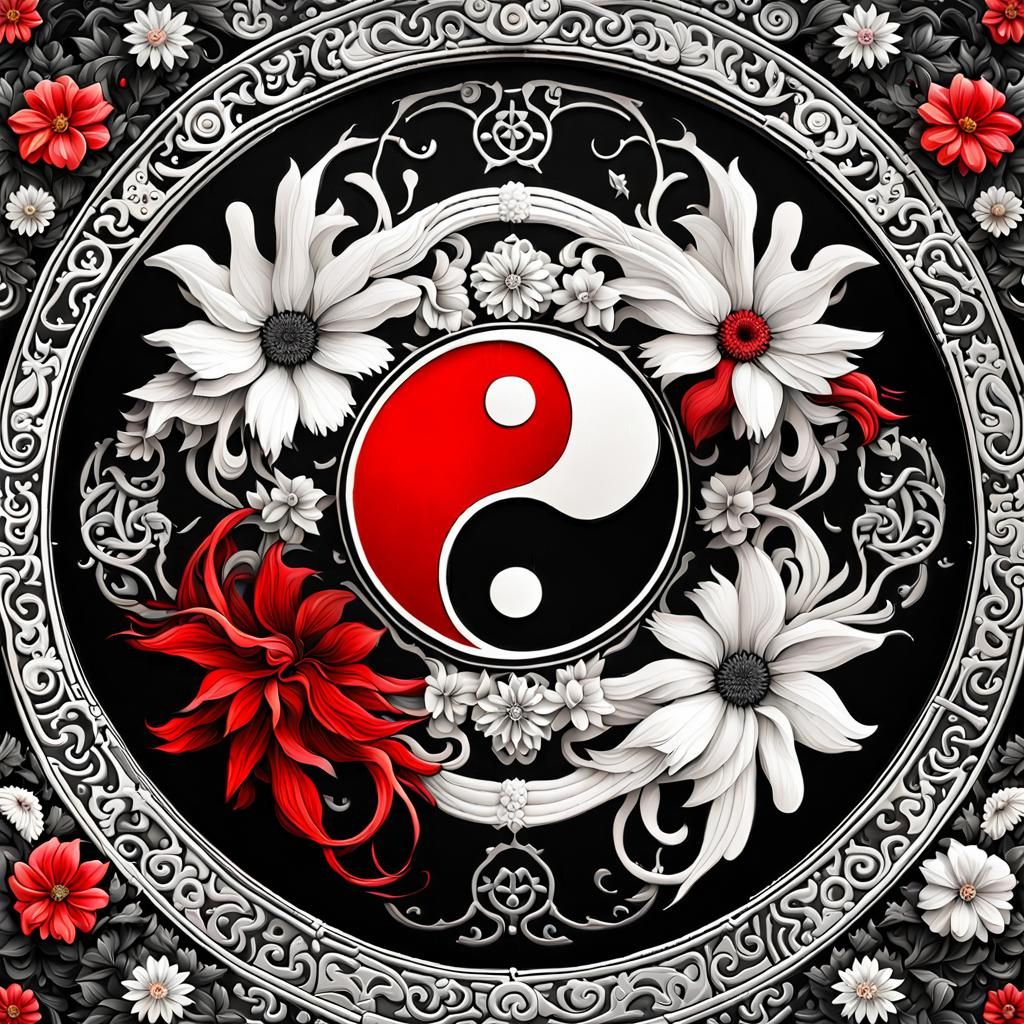 Yin Yang: Angel and Devil Harmony
