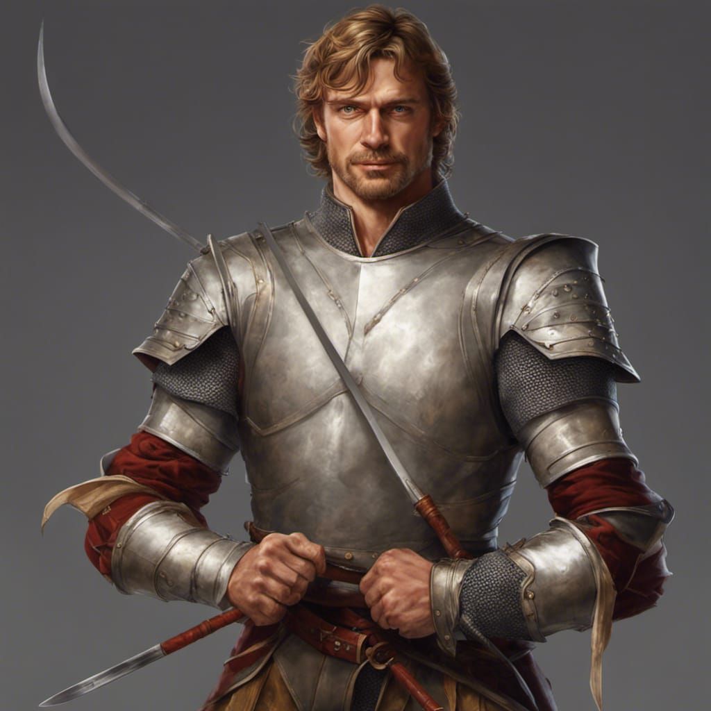 King Bradley: Handsome, Muscular, Rapier-Wielding Monarch