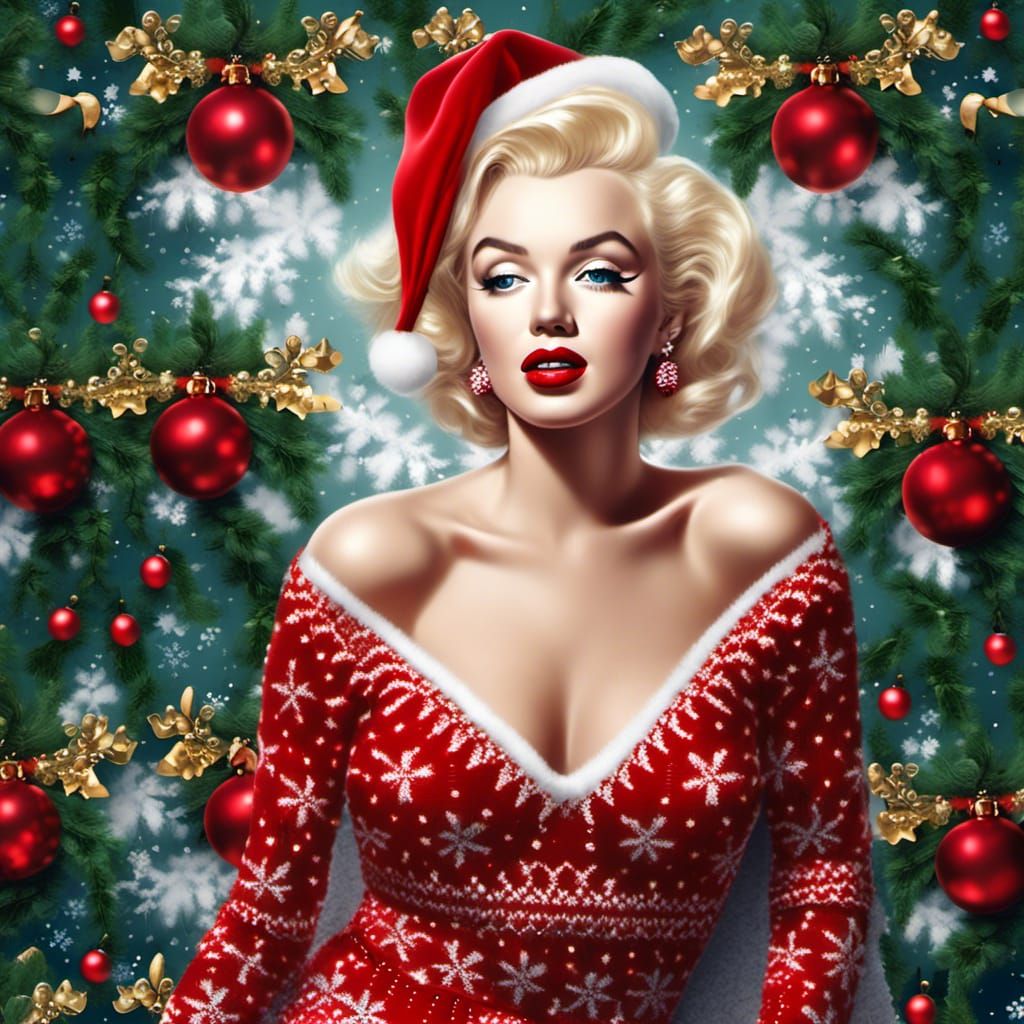 Marilyn, alone on Christmas