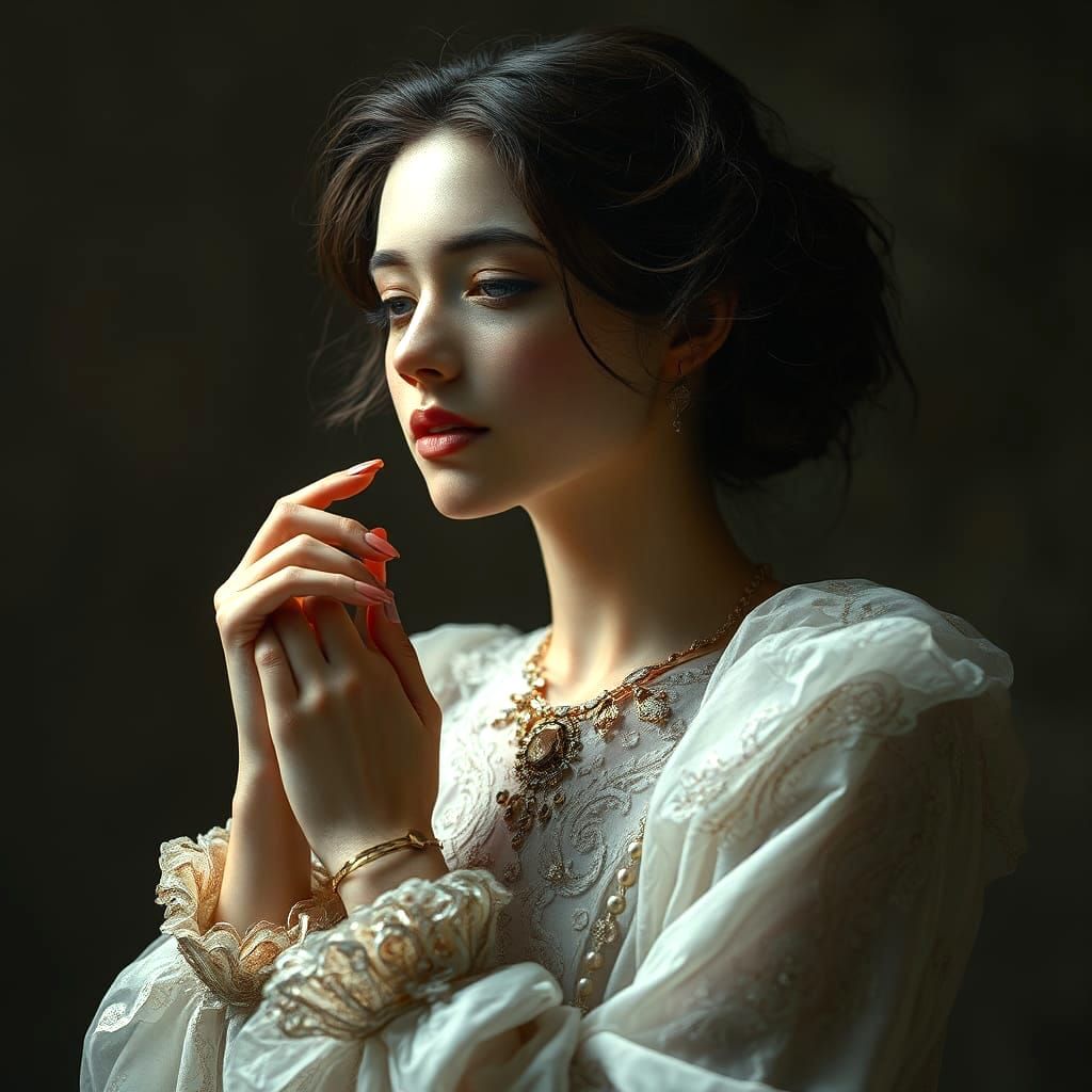 Chiaroscuro Portrait