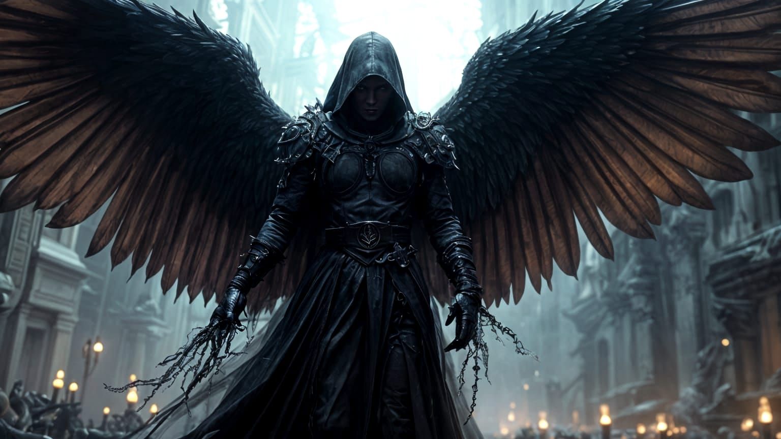 Dark Fantasy Angel Brings Apocalypse in Masterpiece Concept ...