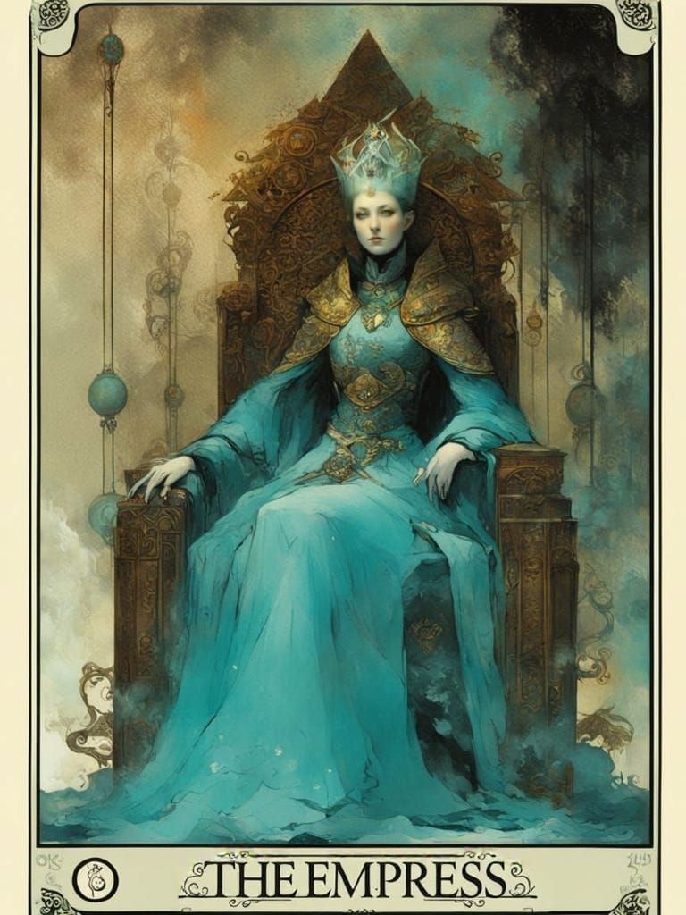 The Empress in Gothic Letters