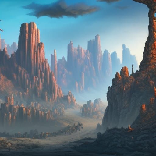Fallout New Vegas Matte Painting in 8K Resolution