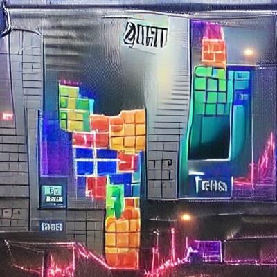 AI Generated Tetris Blocks