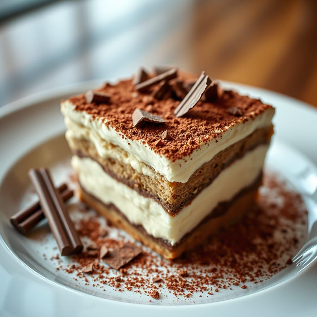 Mouth-Watering Tiramisu Dessert Photography