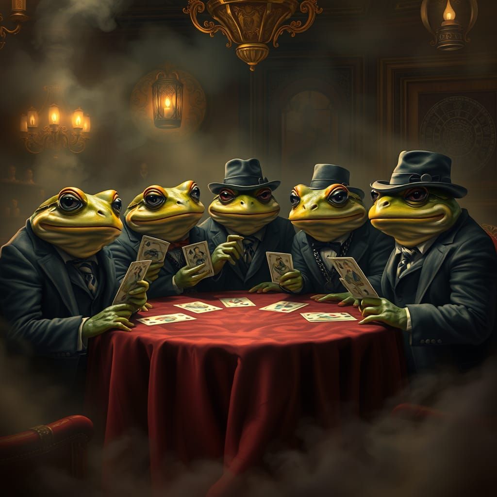 Frogs in Fedoras, Poker Faces, and Velvet