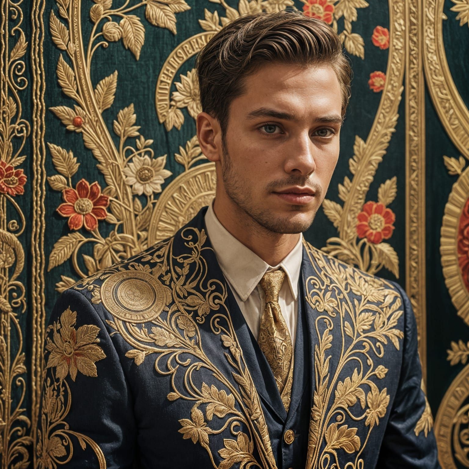 Art Deco Fashion Designer Creates Vintage Clothing