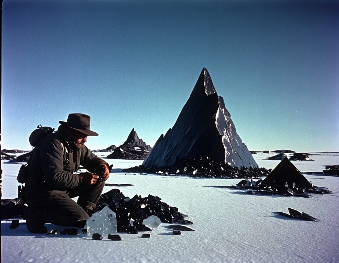 Archaeologist Finds Cursed Artifact in Surreal Landscape