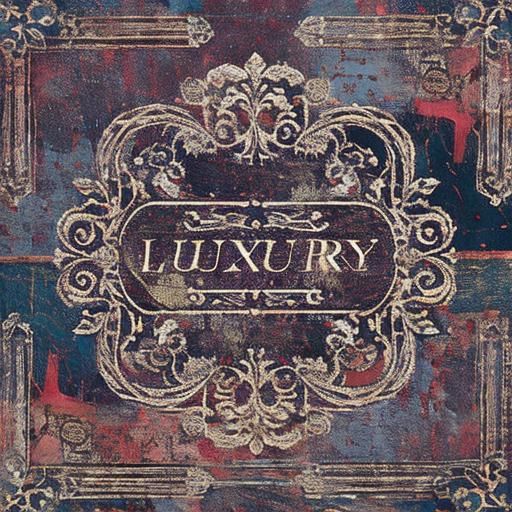 Abstract AI Art: The Essence of Luxury