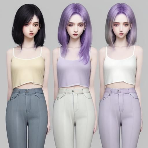 Pastel Color Gradient from Charcoal to Lavender