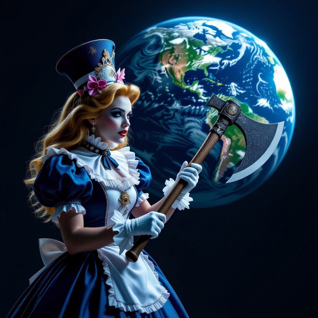 Duchess Decapitates Herself with Axe in Space