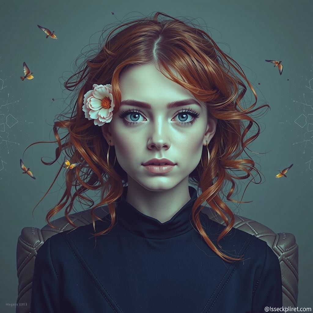 Realistic Hyperrealistic Portrait in Photorealistic Style