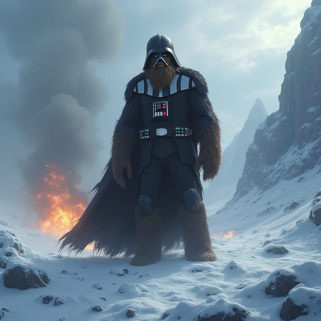Dark Vader's Hoth Descent