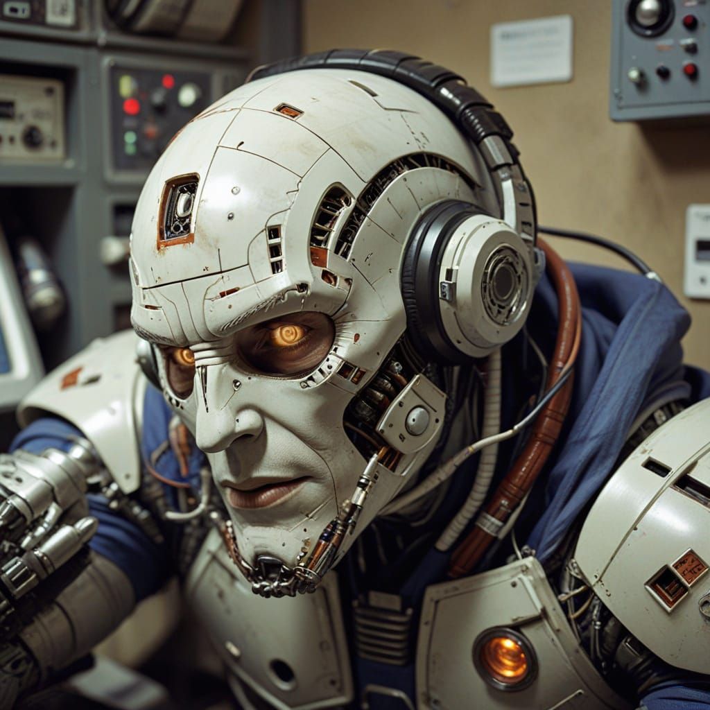 Cyborg Hallucinates Meaning in Pop Songs on Mars