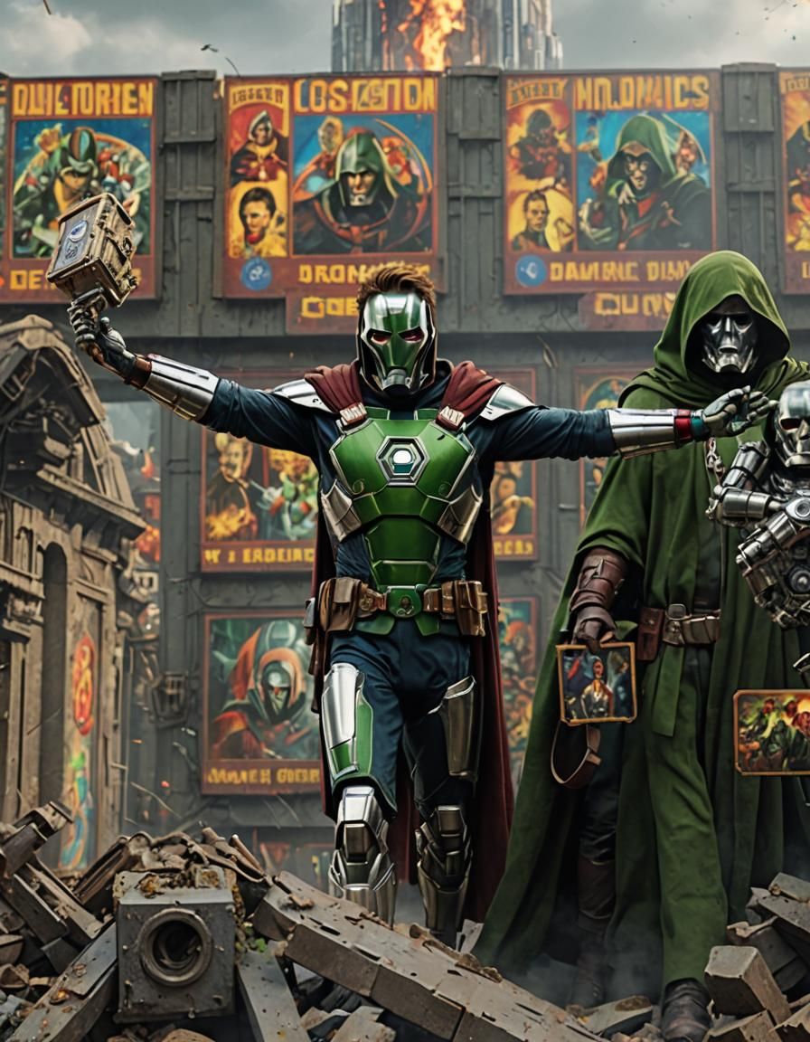 Robert Downey Jr. as Dr. Doom in MCU