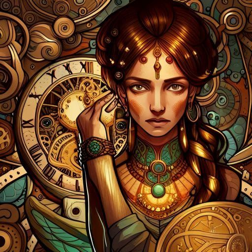 Beautiful Portrait Generated by AI