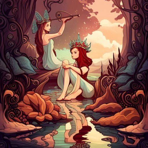 Artistic Reflective Image