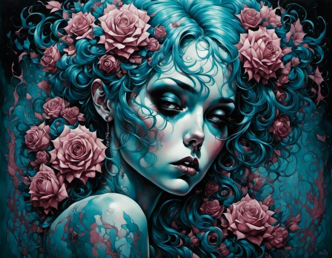 Dreamlike Pastel Death: A Surreal Adventure