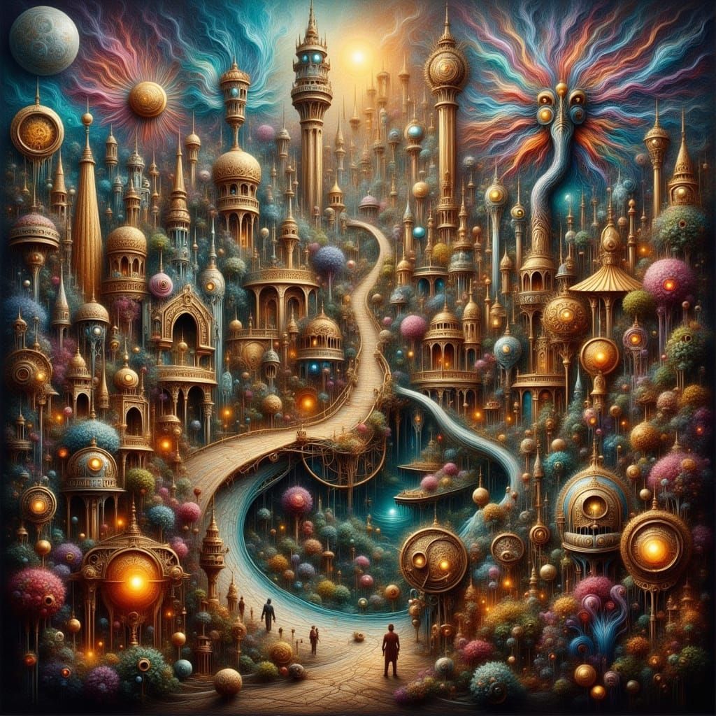 Steampunk Weaver Creates Magical Tapestry of a Thief's Brave...