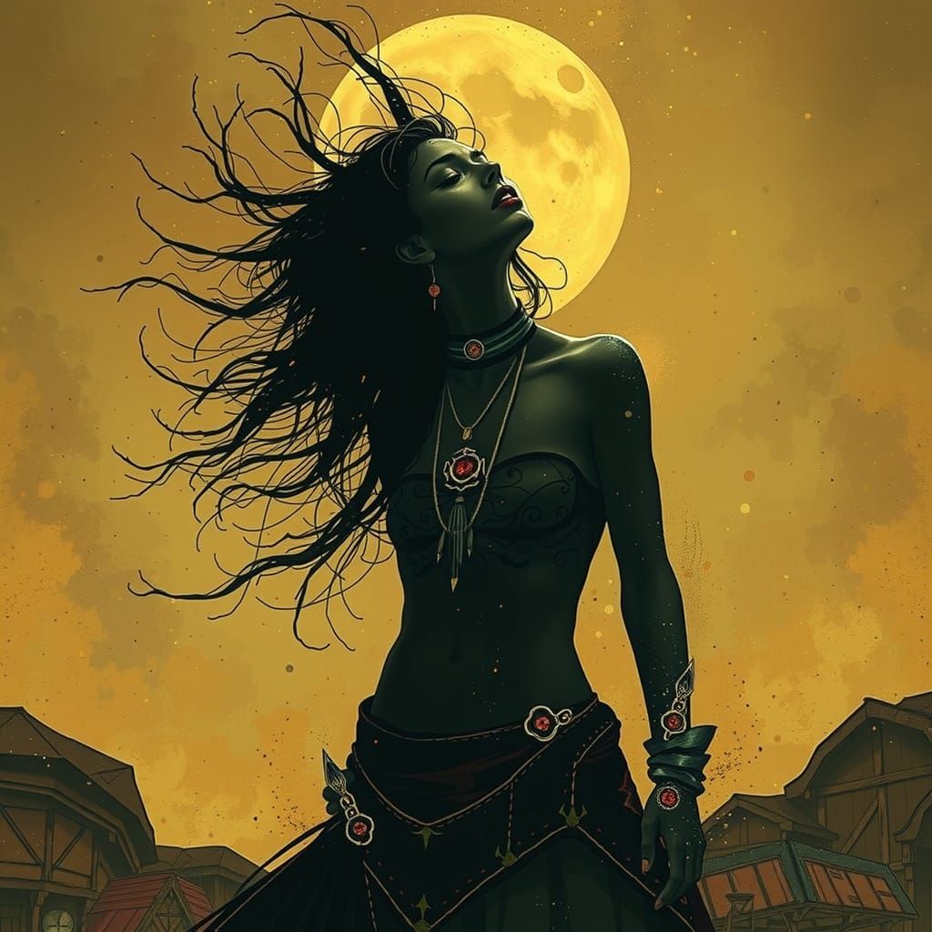 Mysterious Tarot Cards at Misty Crossroads