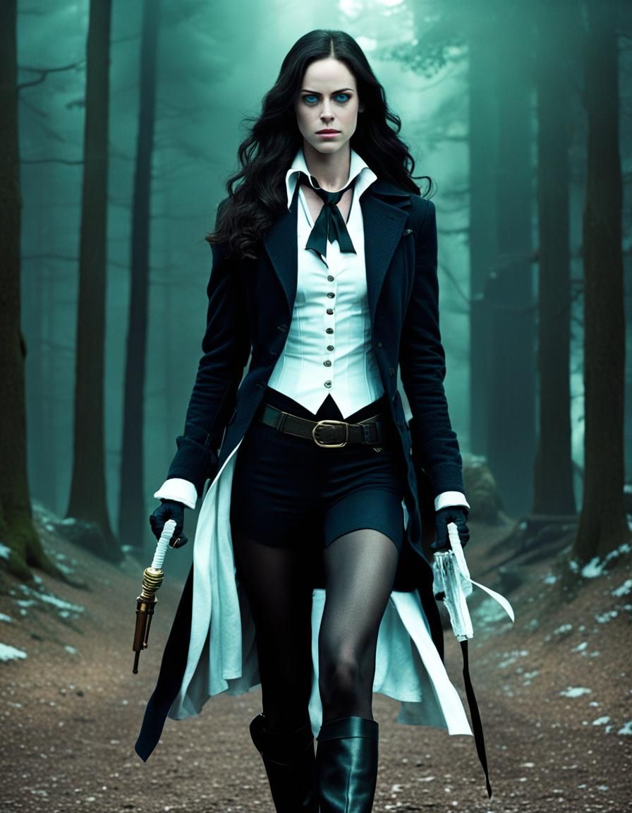 Kaya Scodelario as Zatanna in Cinematic Digital Art