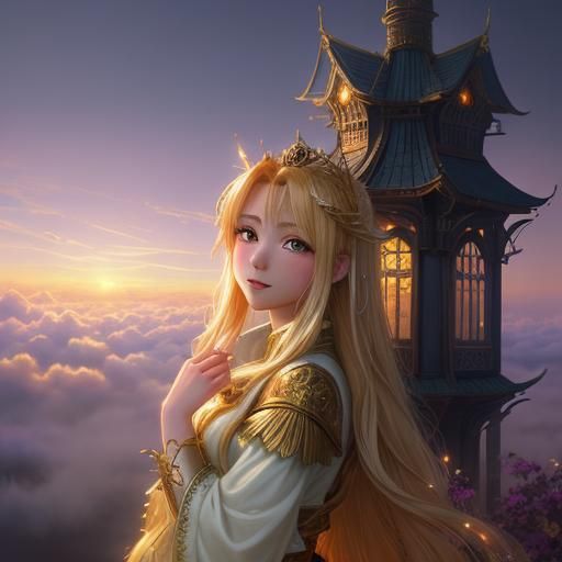 Childhood of Rapunzel