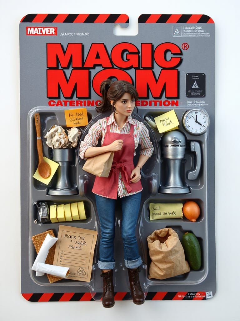 MAGIC MOM: CATERING EDITION Action Figure in High-Stress Kit...