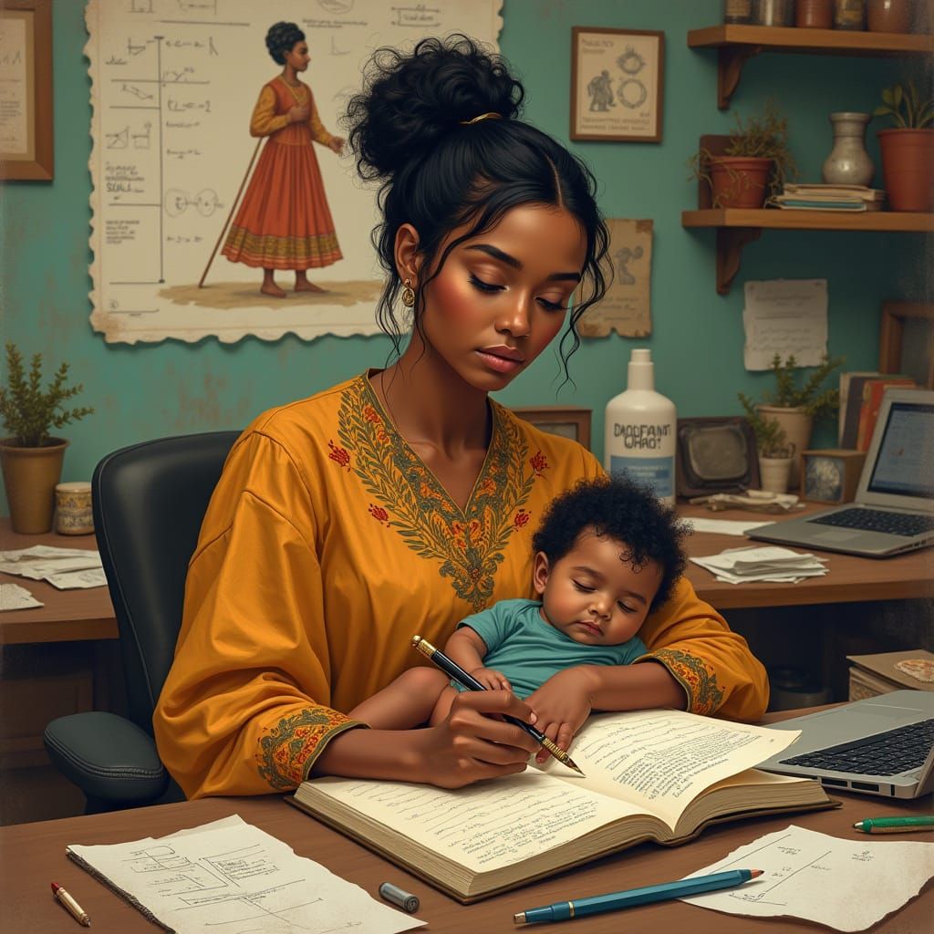 A Strong-Willed Woman of Afrofuturism and Latin American Fol...