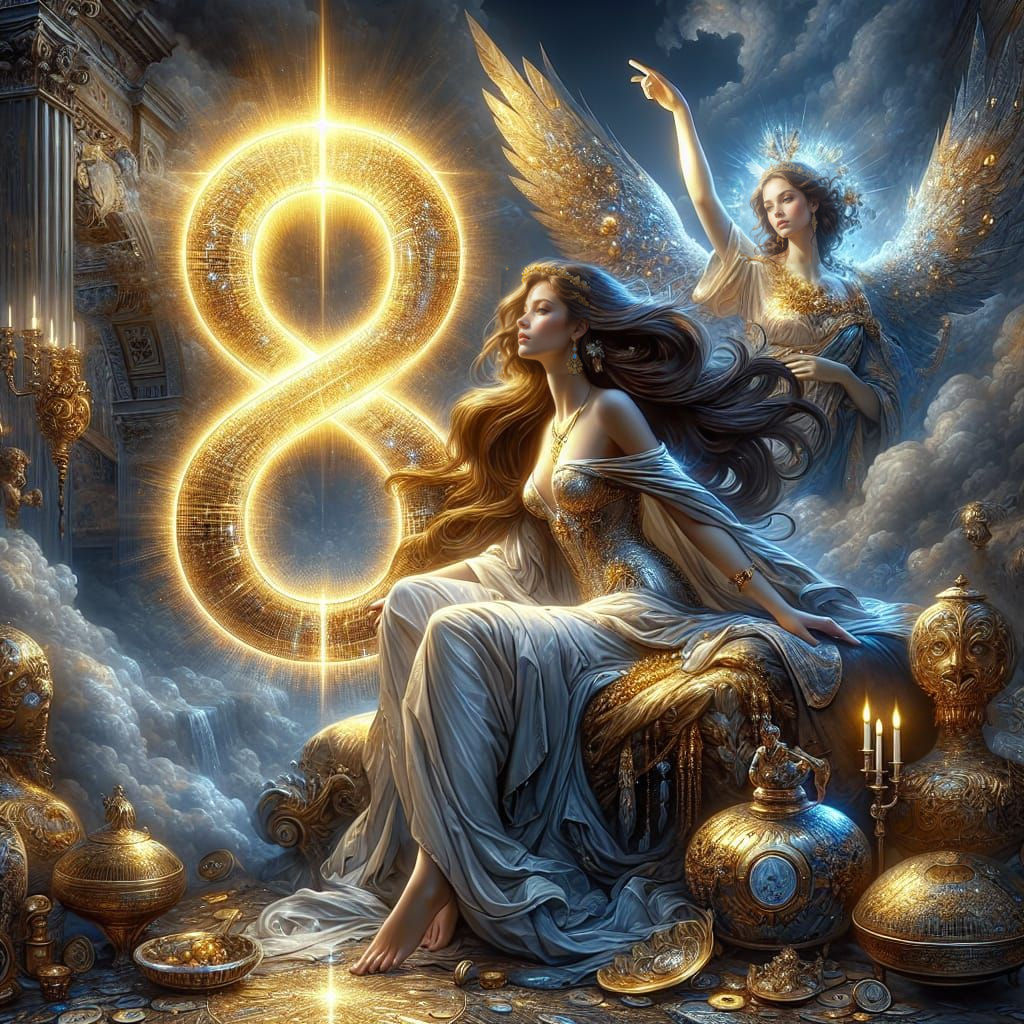 8 Symbolizes Success, Abundance, New Beginnings