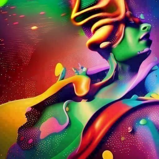 Defined Lips in Detailed Fantasy Art