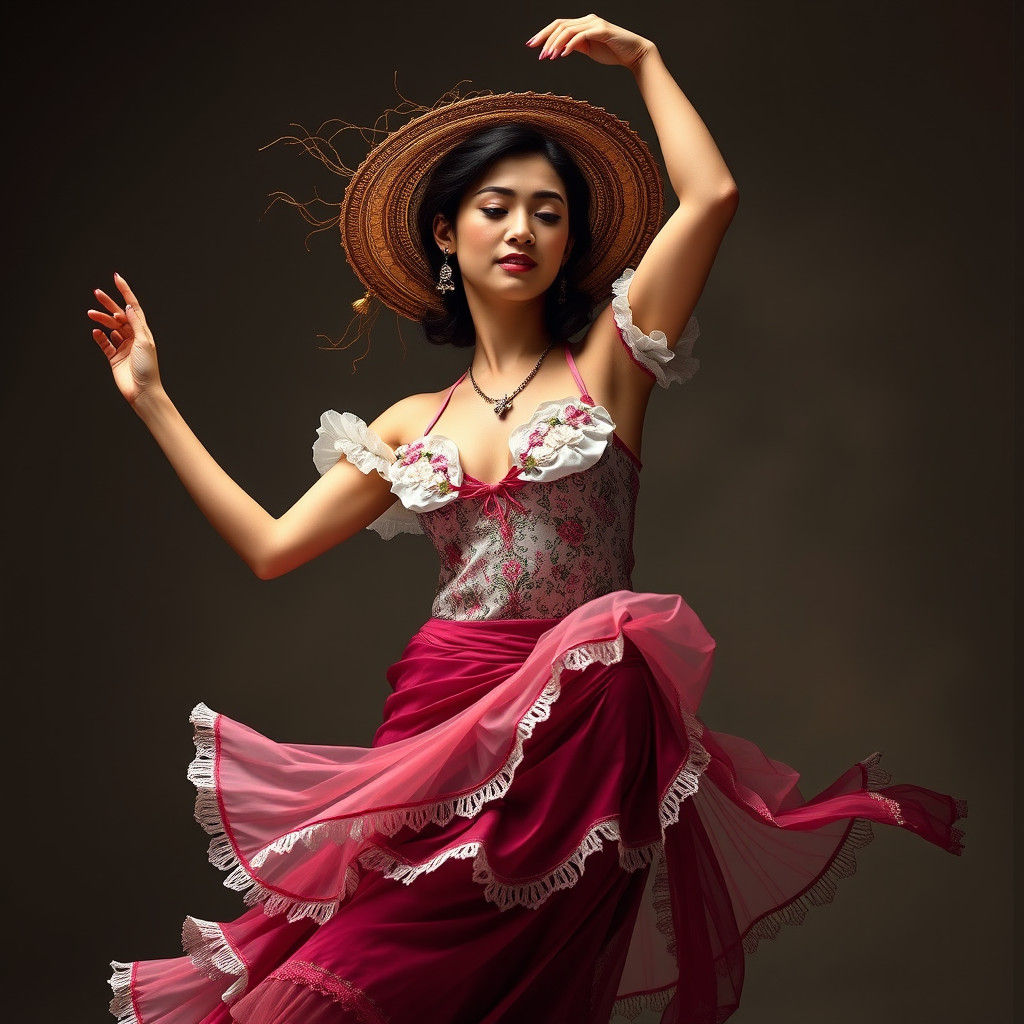 Realistic Dancing Ballerinas in Motion