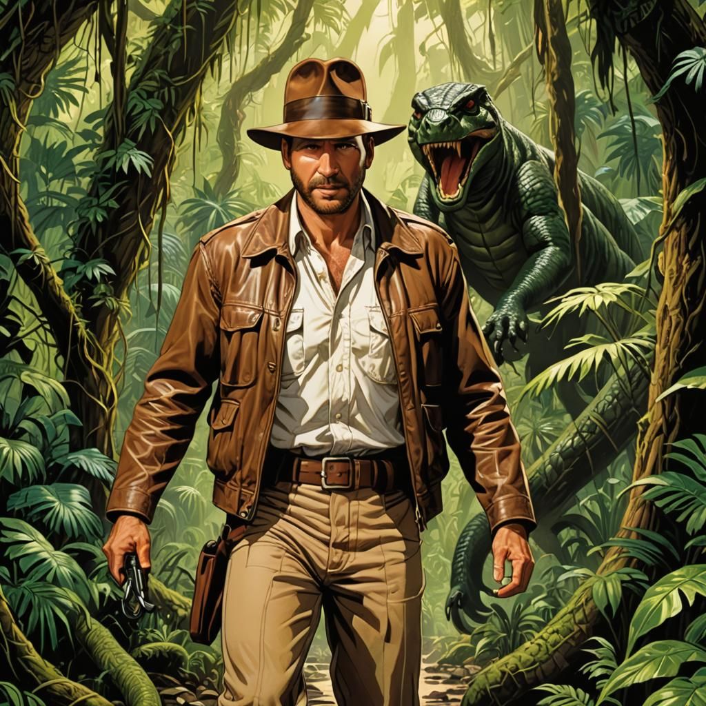 Dr. Jones in Arthur Conan Doyle's "The Lost World"