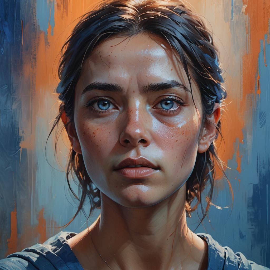 Hyperrealistic Portrait of Olai in Dramatic Lighting