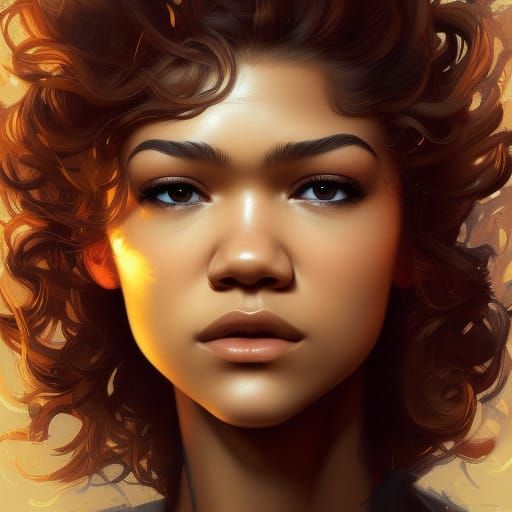 Very young Zendaya