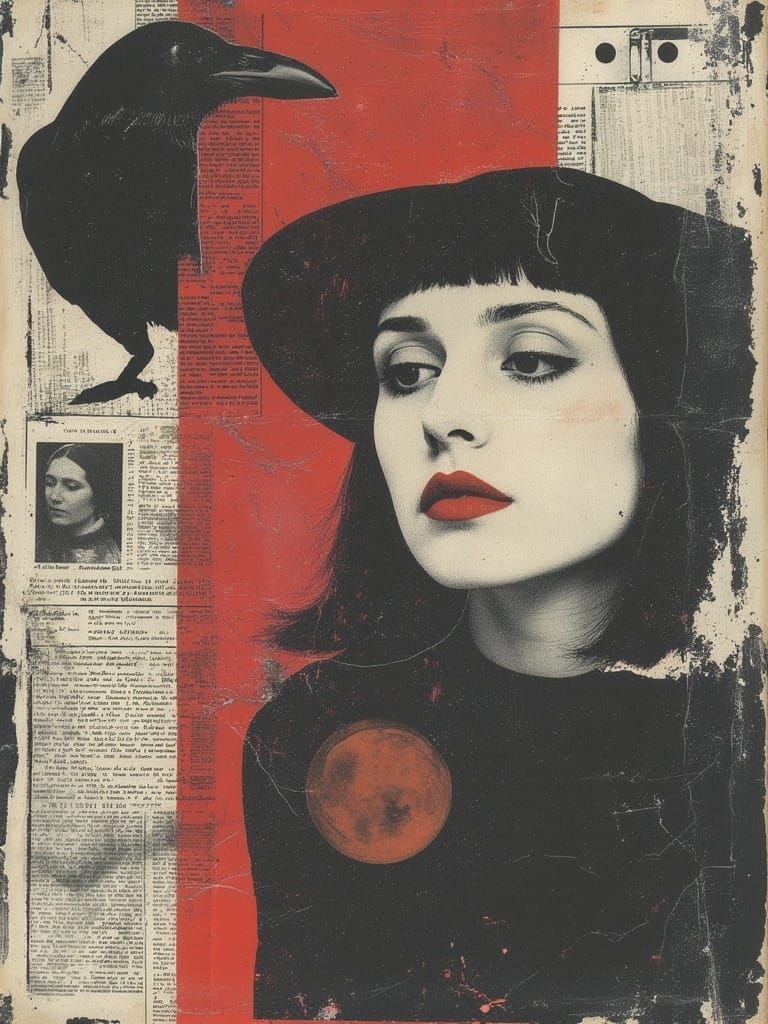 Carmen Dell’Orrifice in Magical Realism Style