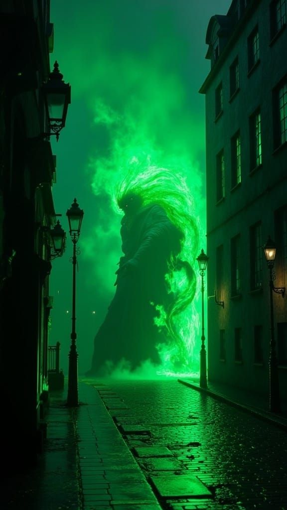 Boogieman's Downfall: Dark Magic in a Grim Alley