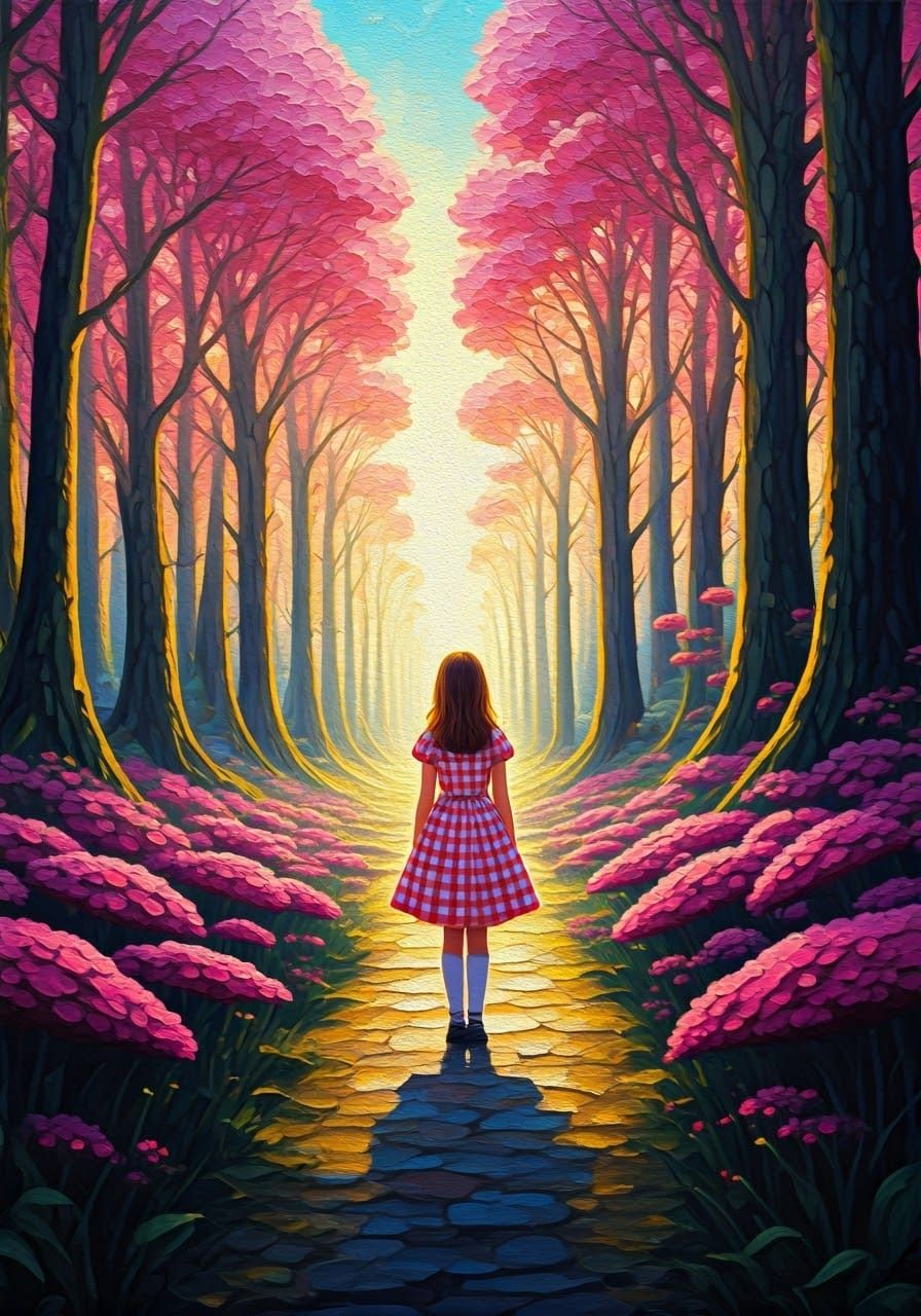 girl in fantasy land