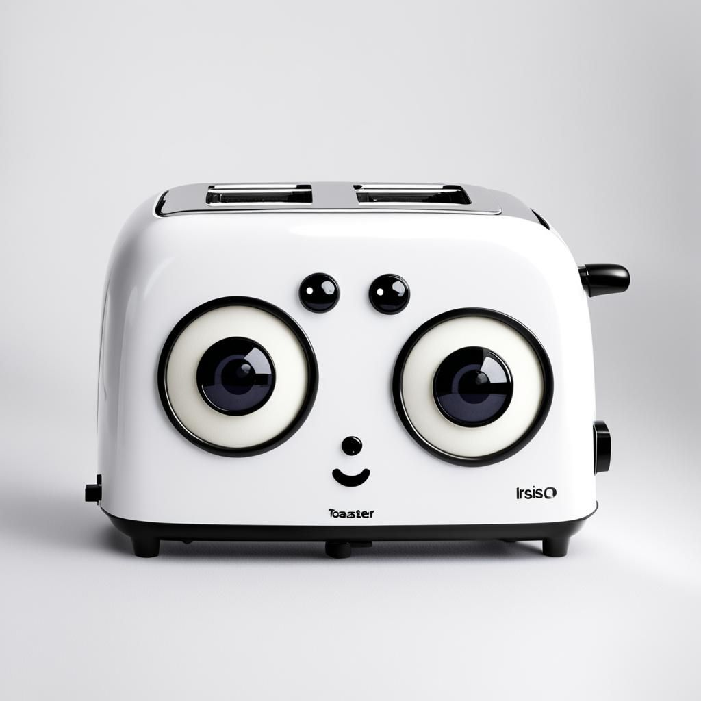Toaster with Googly Eyes