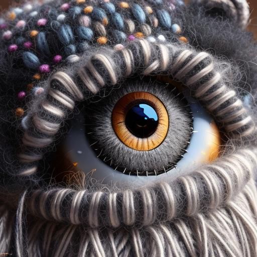 Cute Fluffy Baby Teddy Bear in Fantasy Art