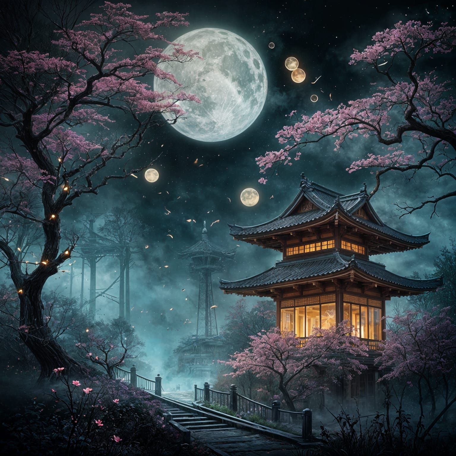 Double Exposure: Four Seasons in a Spiraled World