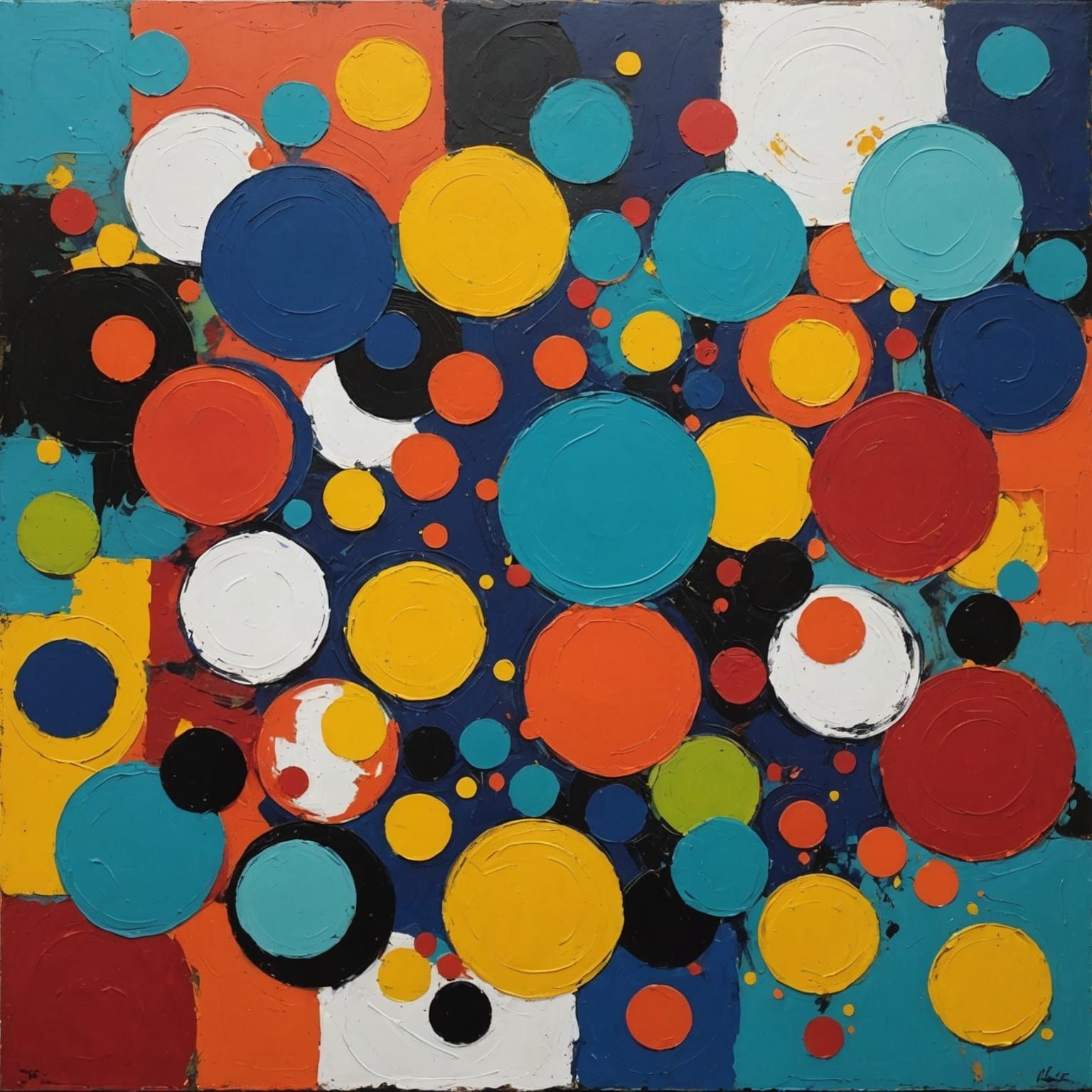 Abstract Jubilee: A Convergence of Time and Color