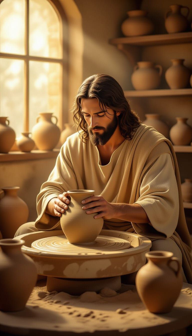 Jesus at Potter's Wheel: Divine Purpose in Progress