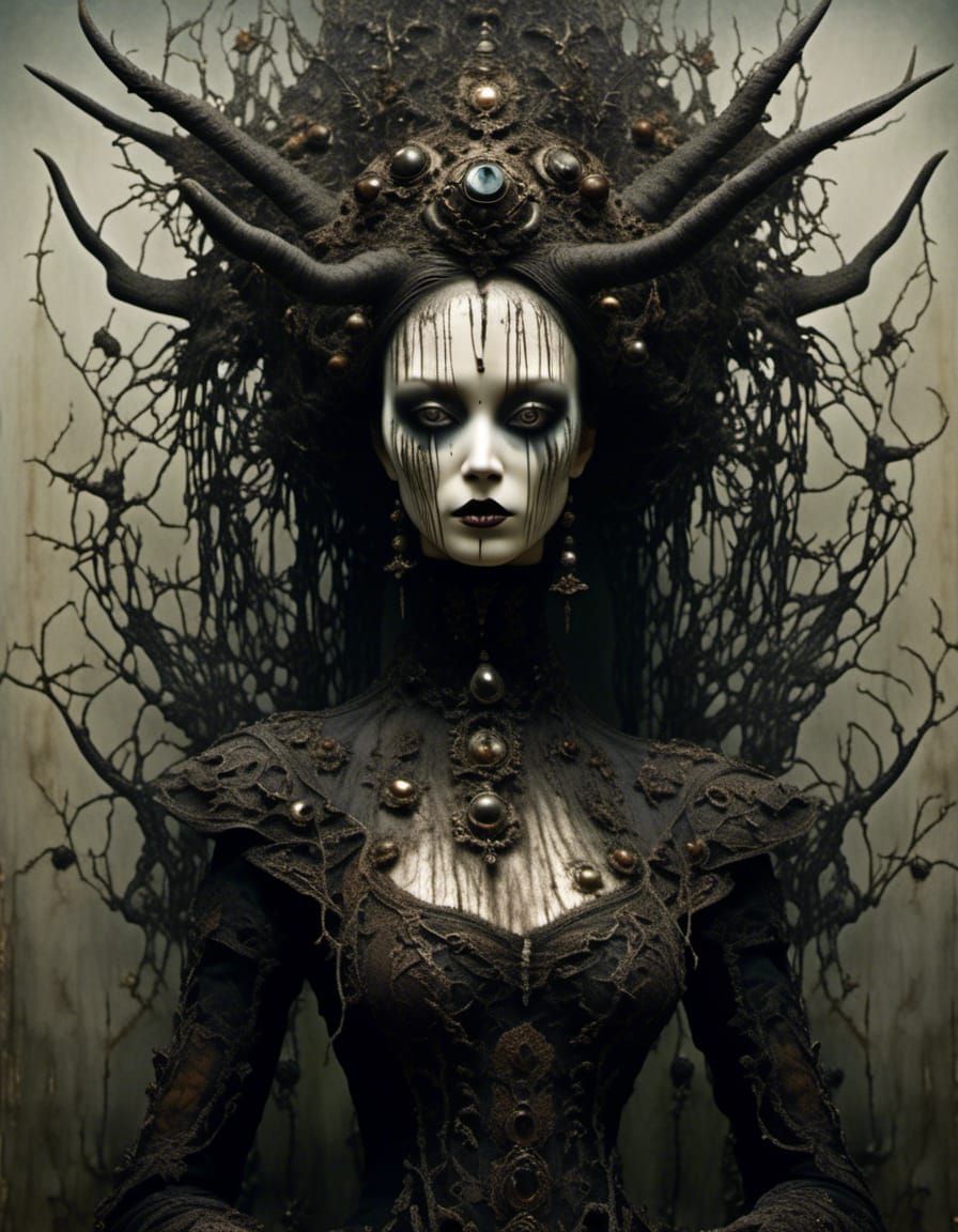 Detailed Photograph of the Witch Hecate