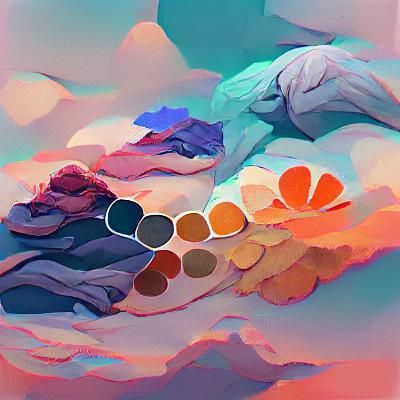 Vibrant AI-Generated Color Palette
